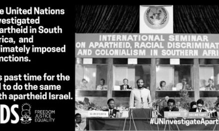 Poussez les Nations Unies à enquêter sur l’apartheid israélien