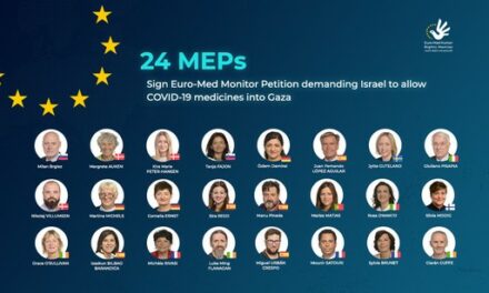 Des députés européens demandent de mettre fin au siège de Gaza, en autorisant l’entrée des traitements COVID-19
