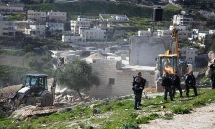 L’ONU demande à Israël d’arrêter immédiatement la démolition des maisons palestinienne