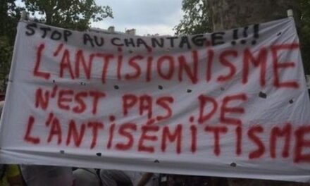 On a raison d’être antisioniste