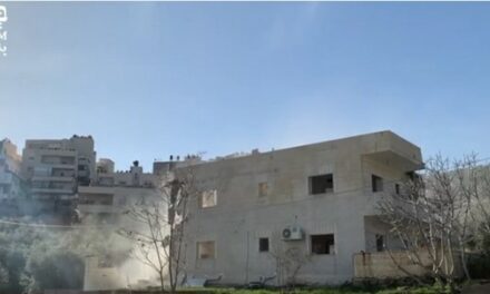 La municipalité de Jérusalem démolit un immeuble résidentiel, al-‘Esawiyah, Jérusalem-Est, 22 février 2021