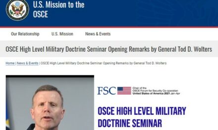 Enlisement de l’OSCE : la Russie refuse de participer à un séminaire sur les doctrines militaires