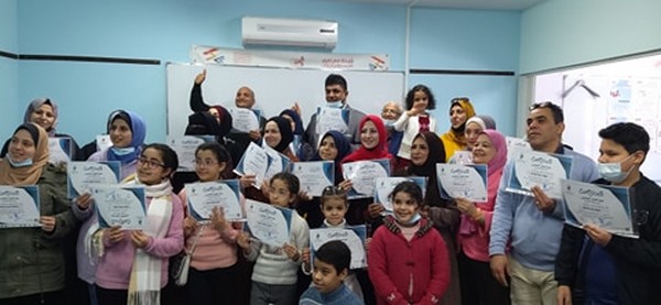 Les enfants de Gaza heureux de leurs attestations en français