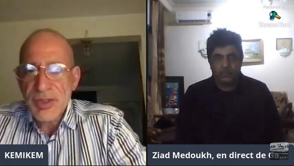 Intervention de Ziad Medoukh à une chaîne francophone du Grand-duché du Luxembourg