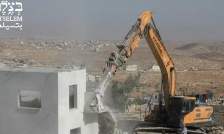 Un jour de destruction en Cisjordanie, 23 novembre 2021