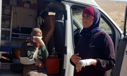 Des colons attaquent des Palestiniens près de chez eux