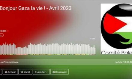 Intervention de l’universitaire Ziad Medoukh, une enseignante de français et un jeune danseur de Debka de Gaza sur la radio Albigés en France -L’émission « Bonjour de Gaza la vie »-