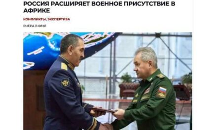 Un ‘corps africain’ fera son apparition dans les forces armées russes