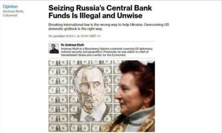 Bloomberg : les tentatives américaines de voler des avoirs russes gelés nuiront à l’influence mondiale de Washington